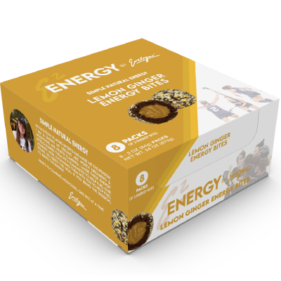 Lemon Ginger Energy Bites