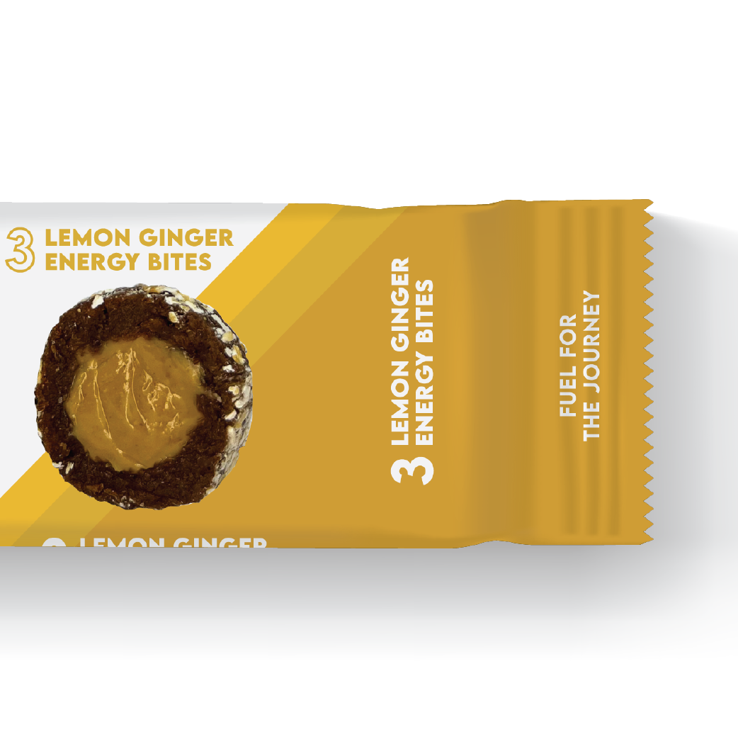 Lemon Ginger Energy Bites