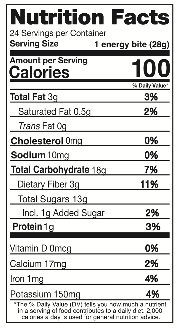 Chocolate Energy Bites
